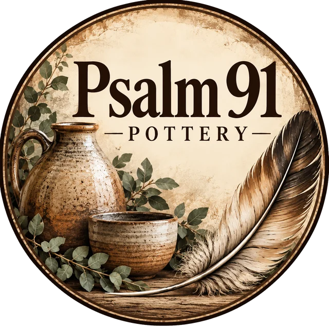 Psalm 91 Pottery logo